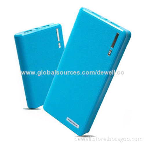 4,000mAh Travel Power Banks for iPhone, Android Mobile Phones, Wallet Design